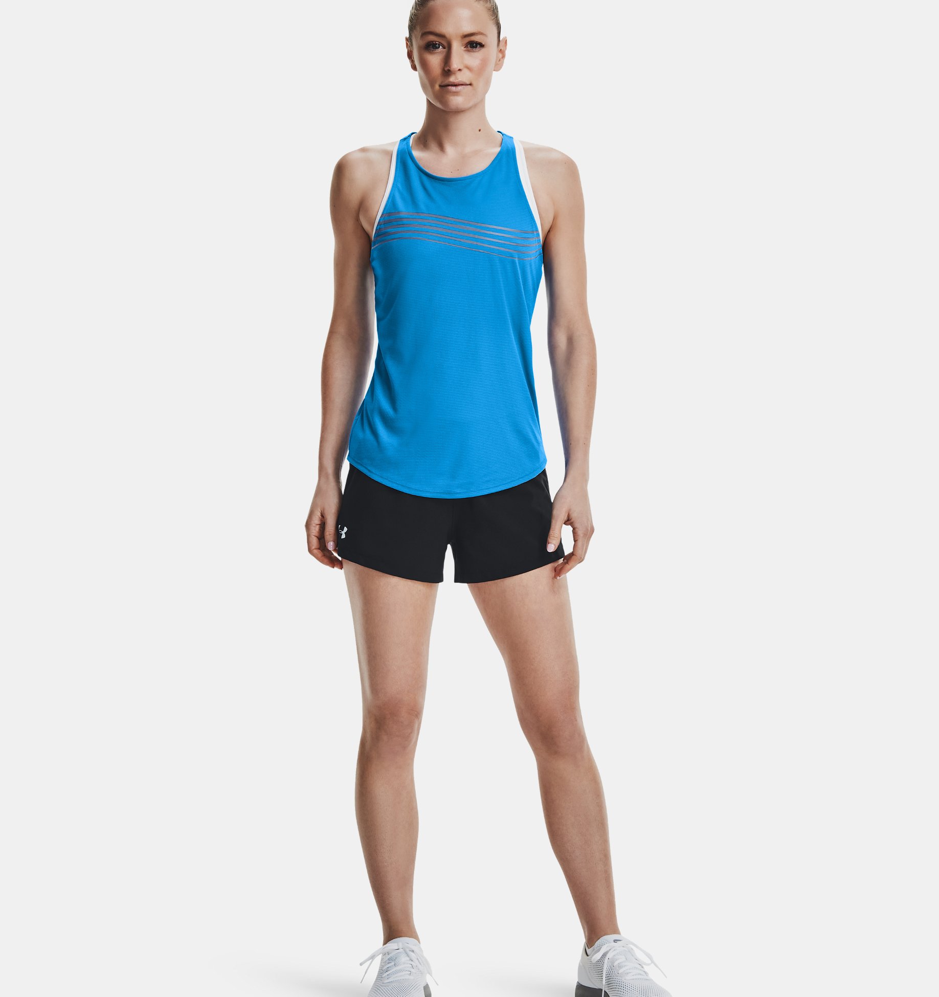 Under Armour Launch Stretch Woven Go all Day Short Pantaloncini Donna